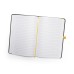 Caderno tipo moleskine 14 x 21cm personalizada -93717
