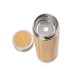 Garrafa Térmica de Inox e Bambu 400ml Personalizada - GA6800