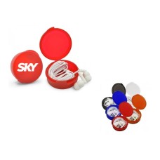 Fone de Ouvido Intra Auricular Personalizado com Estojo- 12927