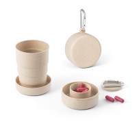 Copo de Bambu Retrátil Personalizado de 210mL - 94769