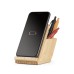 Carregador Wireless em Bambu Personalizado - 57940