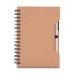 Caderno A6 Capa Reciclado c/ CanetaPersonalizada - CAD460