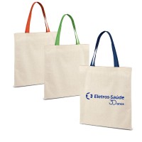 Sacola ecológica em algodão personalizada  -92826