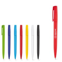 Caneta plástica com tampa personalizada  -81107