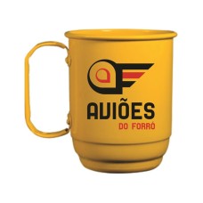 Canecas de Alumínio Coloridas 500ml  Personalizada - RC006COLOR